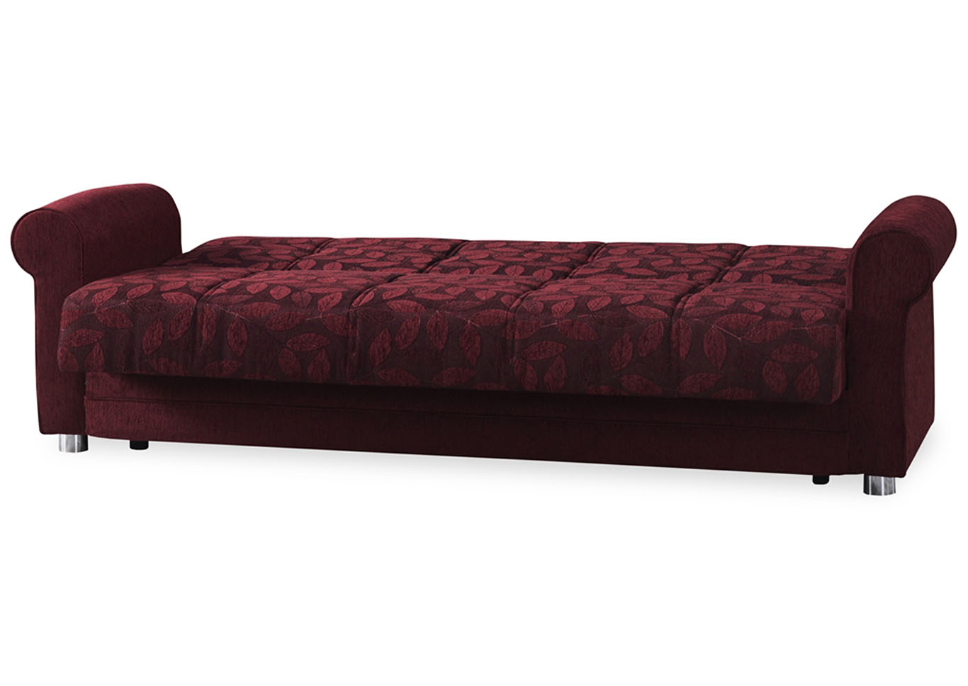 Rio Grande Burgundy Chenille Sofabed,Ottomanson (Previously Casamode)